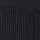 ELENA MIRO BLACK PINSTRIPE ELASTIC WAIST TROUSERS