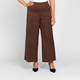 Elena Miro Check Trouser Cinnamon