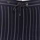 PIAZZA DELLA SCALA DRAWSTRING WAIST PINSTRIPE TROUSER NAVY