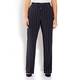 PIAZZA DELLA SCALA DRAWSTRING WAIST PINSTRIPE TROUSER NAVY