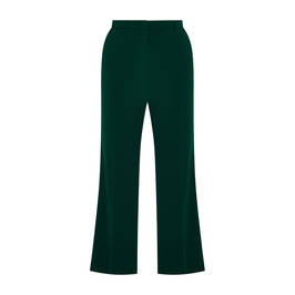 Elena Miro Cady Stretch Trousers Forest Green  - Plus Size Collection