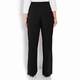 ELENA MIRO LINEN VISCOSE BLEND TROUSERS BLACK