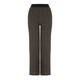 ELENA MIRO HERRINGBONE WIDE-LEG TROUSER