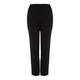 ELENA MIRO BLACK FRONT CREASE FRONT FASTEN TROUSER
