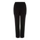 ELENA MIRO BLACK FRONT CREASE FRONT FASTEN TROUSER