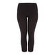 ELENA MIRO TECHNOSTRETCH FRONT-FASTEN TROUSER BLACK
