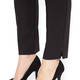 ELENA MIRO TECHNOSTRETCH FRONT-FASTEN TROUSER BLACK
