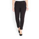 ELENA MIRO TECHNOSTRETCH FRONT-FASTEN TROUSER BLACK