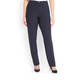 ELENA MIRO FRONT CREASE NAVY TROUSERS