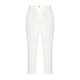Elena Miro Cotton Gaberine Trousers White