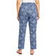 Elena Miro Printed Cotton Trousers Blue