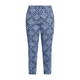 Elena Miro Printed Cotton Trousers Blue