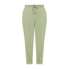 Elena Miro Trouser Sage Green  - Plus Size Collection