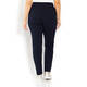 ELENA MIRO BLACK TROUSER WITH BEIGE SIDE STRIPE