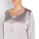 ELENA MIRO SATIN TUNIC OYSTER