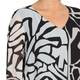 ELENA MIRO CONTRASTING MONOCHROME TUNIC