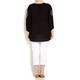 ELENA MIRO Tunic with embroidered neckline