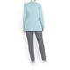 ELENA MIRO WOOL AND CASHMERE SWEATER BLUE