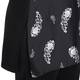 ELENA MIRO SCARF PRINT BLACK TUNIC