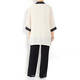 ELENA MIRO TWINSET BLACK AND CREAM