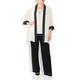 ELENA MIRO TWINSET BLACK AND CREAM