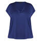 Elena Miro Stretch Satin Vest Navy 