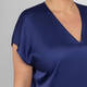 Elena Miro Stretch Satin Vest Navy 