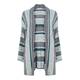 ELENA MIRO STRIPE CAPE