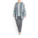 ELENA MIRO STRIPE CAPE
