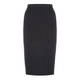 ELENA MIRO PULL-ON WOOL BLEND PENCIL SKIRT ANTHRACITE