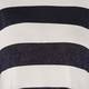 ELENA MIRO navy striped lurex SWEATER