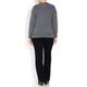 ELENA MIRO CASHMERE BLEND JEWELLED SWEATER