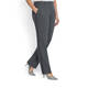 ELENA MIRO FRONT FASTEN TROUSER GREY