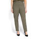 ELENA MIRO KHAKI FRONT CREASE TROUSER