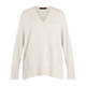 ELENA MIRO CABLE KNIT SEAM SWEATER CACHA 