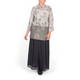 ELENA MIRO LUREX COWL NECK SWEATER