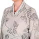 ELENA MIRO LUREX COWL NECK SWEATER