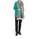 ELIZA GRACIOUS TWEED-STYLE SCARF BLACK AND WHITE