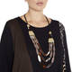 ENVY THREE STRAND TORTOISE SHELL NECKLACE