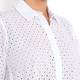 PERSONA broderie anglaise a-line SHIRT