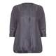 Marina Rinaldi pewter silk  JACKET