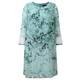 Marina Rinaldi Mint Floral Kaftan