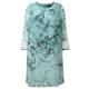 Marina Rinaldi Mint Floral Kaftan