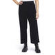 FABER DRAWSTRING WAIST KNITTED TROUSER BLACK