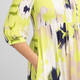 Faber Tie-Dye Effect Dress Lime