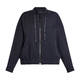 Faber Cupro Zip Up Jacket Navy 