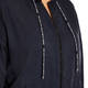 Faber Cupro Zip Up Jacket Navy 