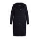 FABER KNITTED COAT BLACK