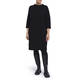 FABER KNITTED DRESS BLACK