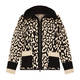 Faber Knitted Jacket Animal Print Intarsia 